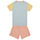 Vêtements Enfant Pyjamas / Chemises de nuit Petit Bateau FRILOU Multicolore