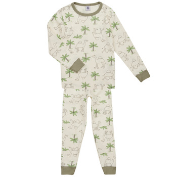 Vêtements Enfant Pyjamas / Chemises de nuit Petit Bateau FUSAIN Multicolore