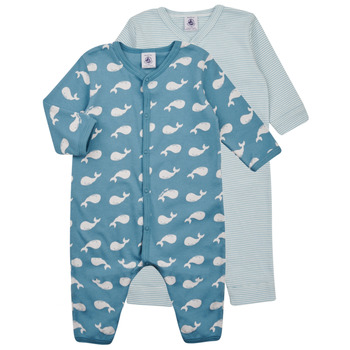 Vêtements Enfant Pyjamas / Chemises de nuit Petit Bateau A06XB00 X2 Multicolore