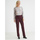 Vêtements Femme Pantalons Daxon by  - Pantalon en maille stature - d'1,60m Rouge