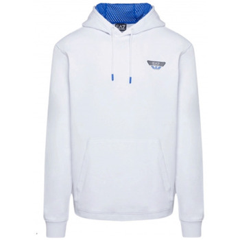 Emporio Armani EA7 Sweat à capuche homme EA7 blanc 6LPM72 - XS Blanc -  Vêtements Sweats Homme 103,92 €