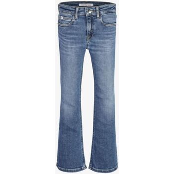 Vêtements Fille Jeans Calvin Klein Jeans IG0IG01688 FLARE-MIS DBLUE Bleu