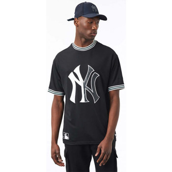 Vêtements Homme T-shirts & Polos New-Era New York Yankees MLB Team Logo Noir