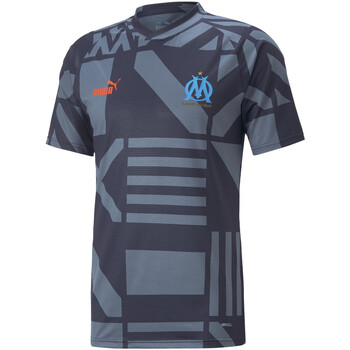 Vêtements Homme T-shirts & Polos Puma Olympique de Marseille Prematch Bleu