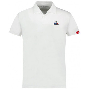 Vêtements Homme T-shirts & Polos Le Coq Sportif Heritage Blanc