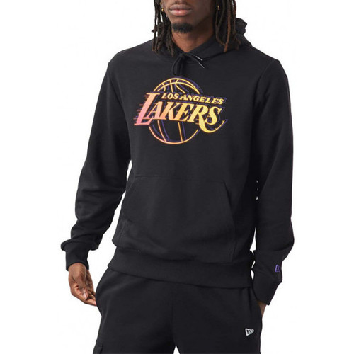 Vêtements Homme Sweats New-Era LA Lakers NBA Neon Fade Noir
