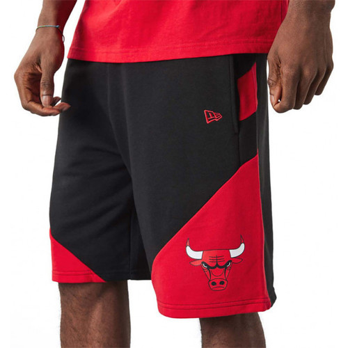Vêtements Homme Shorts / Bermudas New-Era Chicago Bulls NBA Panel Noir