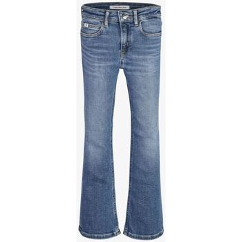 Vêtements Fille Jeans Calvin Klein Jeans IG0IG01688 FLARE-MIS DBLUE Bleu