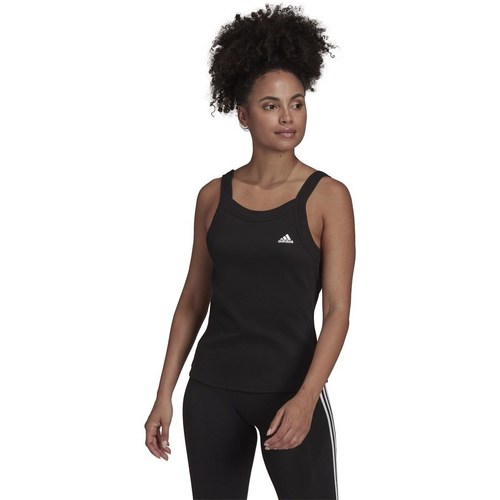 Vêtements Femme T-shirts manches courtes adidas Originals Essentials Yoga Noir