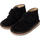 Chaussures Garçon Bottes Pisamonas Suède Desert Boots Cumulus Bottines Chukka à à scratch pour Enfants Noir