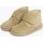 Chaussures Garçon Bottes Pisamonas Suède Desert Boots Bottines Chukka à à scratch pour Enfants Beige