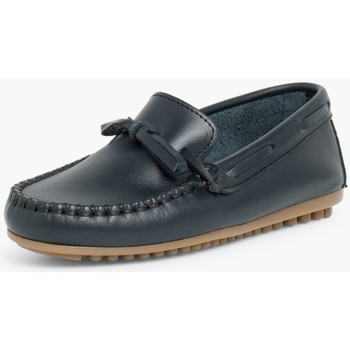 Chaussures unisexes en cuir breveté pour enfants faites à la main Chaussures Chaussures garçon Mocassins et chaussures sans lacets 