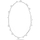 Montres & Bijoux Femme Colliers / Sautoirs Swarovski Collier  Constella tailles rondes variées Blanc