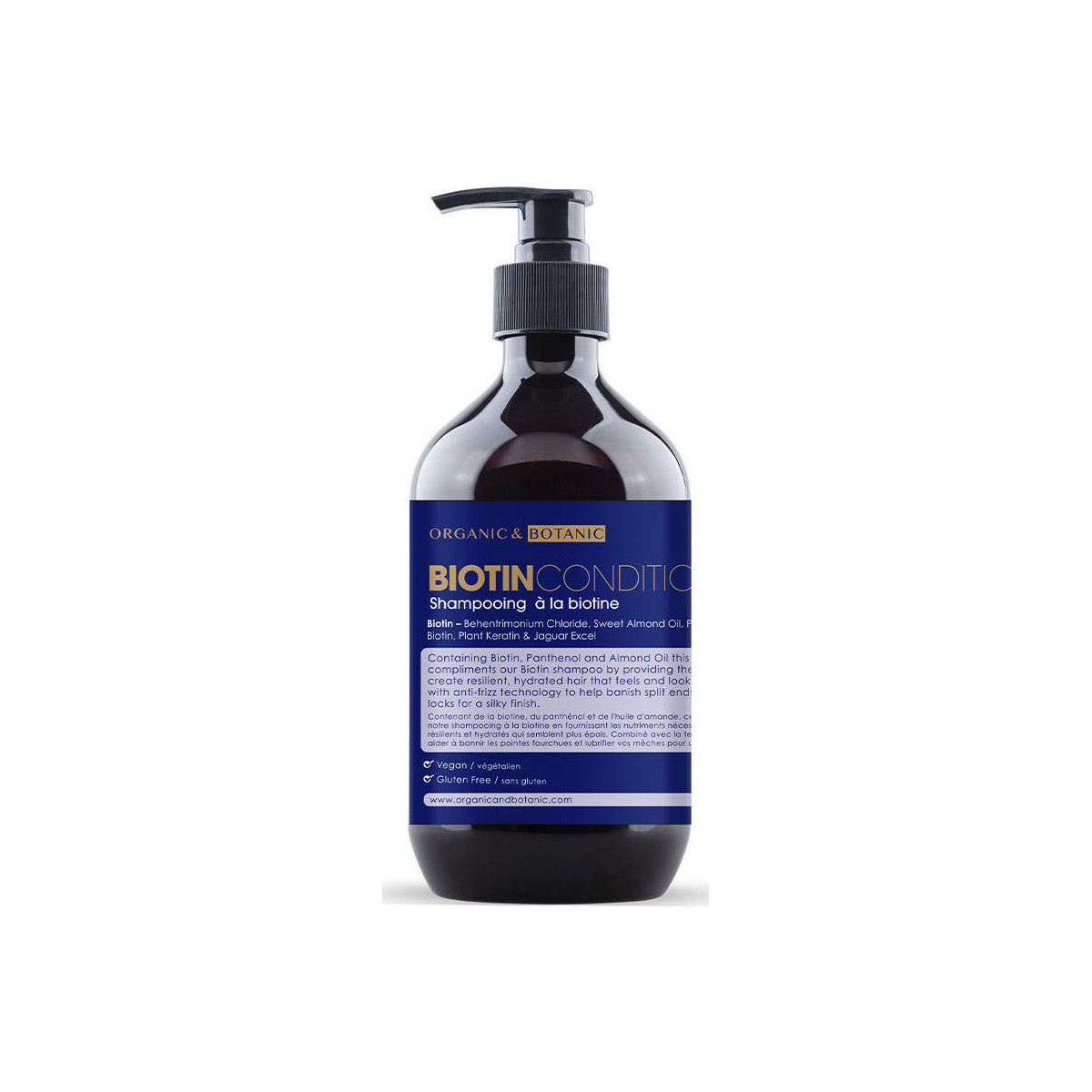 Beauté Soins & Après-shampooing Organic & Botanic Ob Biotin Conditioner 