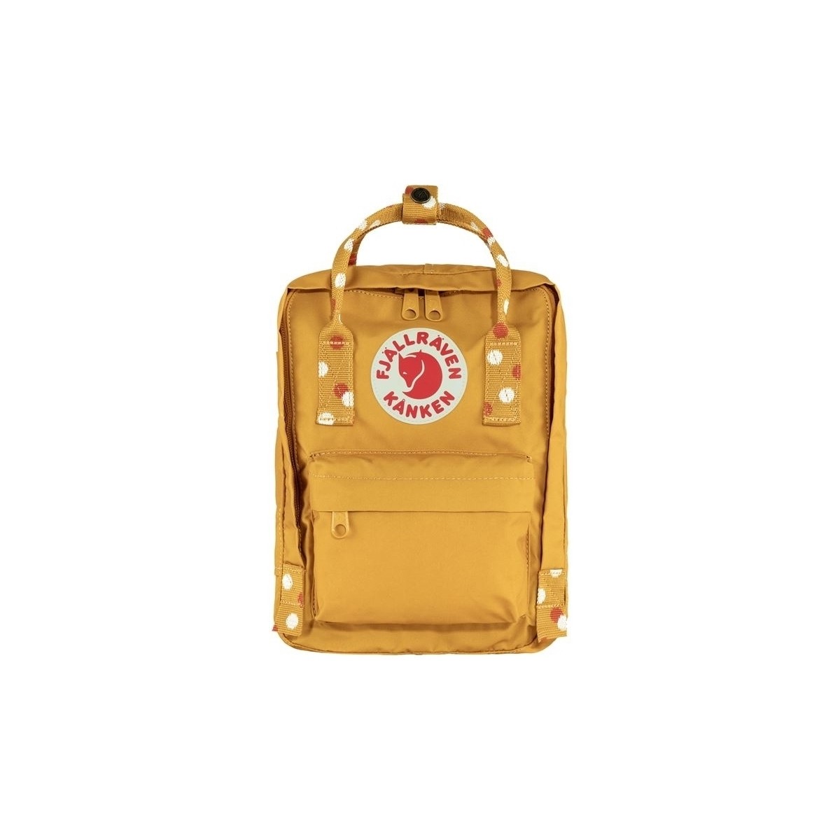Sacs Enfant Women Bags Handbag FJÄLLRÄVEN Kanken Mini hand Backpack - Ochre-Confetti Pattern Jaune