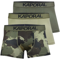 Sous-vêtements Homme Boxers Kaporal Boxers camouflage fermés, lot de 3 Kaki