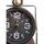 Maison & Déco Horloges Ixia Pendule Train rétro en métal Noir