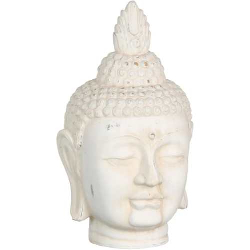 Besaces / Sacs bandoulière Statuettes et figurines Ixia Statuette de décoration Bouddha en terre cuite Beige