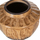 Maison & Déco Vases / caches pots d'intérieur Ixia Vase en céramique vieillie Marron
