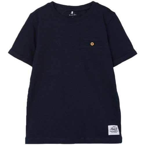 Vêtements Garçon T-shirts manches courtes Name it 13201047 Bleu