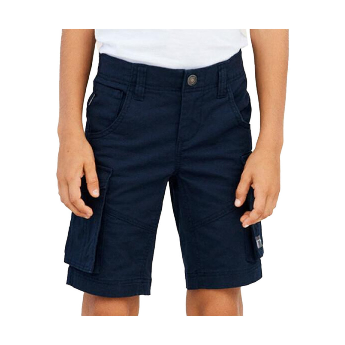 Vêtements Garçon Shorts / Bermudas Name it 13198124 Bleu