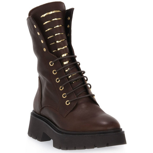 Chaussures Femme Low boots zoom Priv Lab MORO FORESTA Marron