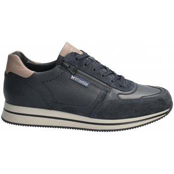 Chaussures Homme Baskets mode Mephisto once Sneakers en cuir GILFORD Bleu