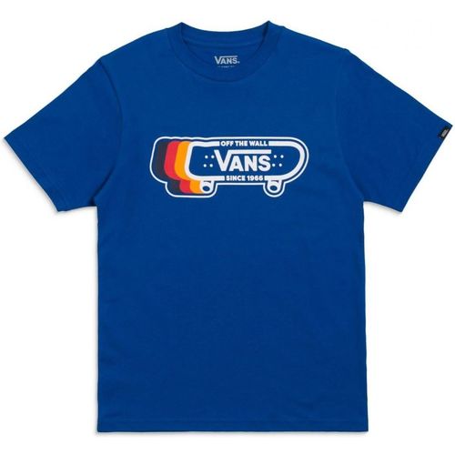 Vêtements Enfant T-shirts & Polos Vans VN00002X7WM-TRUE BLUE Bleu