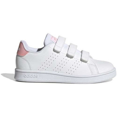 Chaussures Enfant Baskets basses adidas Originals Advantage C Blanc