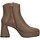 Chaussures Femme Bottines Luciano Barachini ML255 Marron