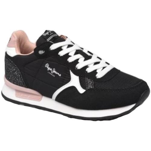 Chaussures Fille Baskets basses Pepe jeans  Noir