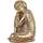 Maison & Déco Statuettes et figurines Signes Grimalt Bouddha Assis Doré