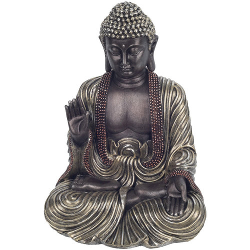 Lampes de bureau Statuettes et figurines Signes Grimalt Figure De Bouddha Méditant Noir