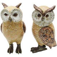 Voir toutes les nouveautés Statuettes et figurines Signes Grimalt Owl Figure 2 Unités Jaune