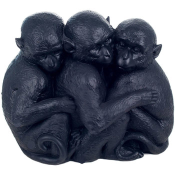 Maison & Déco Statuettes et figurines Signes Grimalt Figure 3 Singes Noir