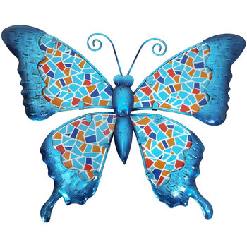 Maison & Déco Statuettes et figurines Signes Grimalt Ornement Mural Papillon Bleu