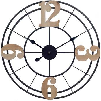 Maison & Déco Horloges Signes Grimalt Montre Abstraite Noir
