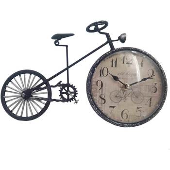 Maison & Déco Horloges Signes Grimalt Horloge De Vélo Vintage Noir