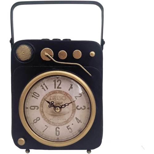 Maison & Déco Horloges Signes Grimalt Horloge Vintage Noir