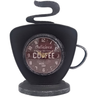 OFFREZ LA MODE EN CADEAU Horloges Signes Grimalt Horloge De Tasse De Café Vintage Noir