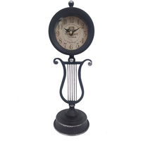 Votre adresse doit contenir un minimum de 5 caractères Horloges Signes Grimalt Harpe Vintage Noir
