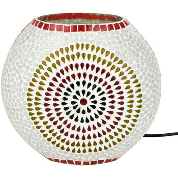 Maison & Déco Lampes à poser Signes Grimalt Desktop De Lampe Marocaine Blanc