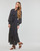 Vêtements Femme Robes longues MICHAEL Michael Kors ASTOR PRNT DRESS Marine / Beige