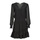 Vêtements Femme Robes courtes MICHAEL Michael Kors SMOCK RFFL JULIA DRS Noir