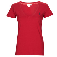 Vêtements Femme T-shirts manches courtes U.S Polo Assn. BELL Bordeaux