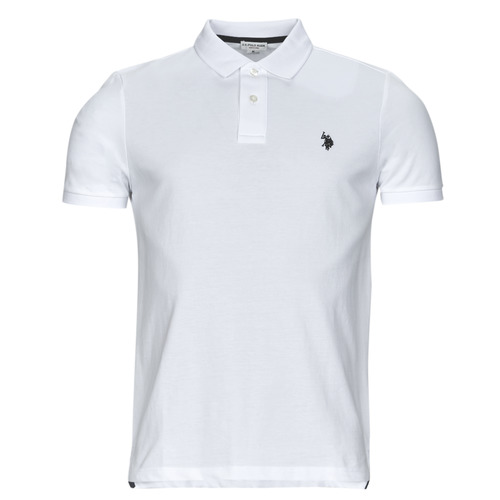 Vêtements Homme office-accessories men polo-shirts accessories Shirts U.S Polo Assn. KING Blanc