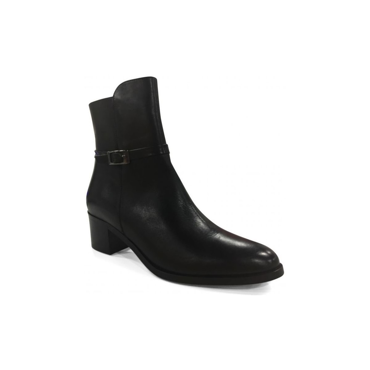 Chaussures Femme Bottines PintoDiBlu Boots talon Noir Noir