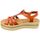 Chaussures Femme Sandales et Nu-pieds Carla Tortosa Sandale Semelle Epaisse Orange Orange