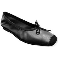 Chaussures Femme Ballerines / babies Reqin's Boots Cuir Python Noir