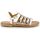 Chaussures Femme Sandales et Nu-pieds Les Tropéziennes par M Belarbi Sandale MONGUE Blanc/Multi Les Tropéziennes Blanc